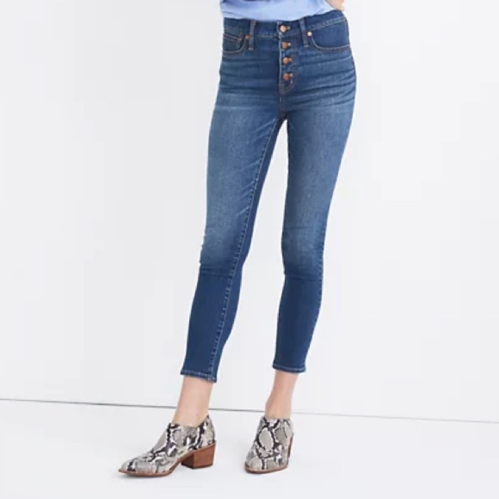 Madewell Blue Ankle & Cropped Jeans